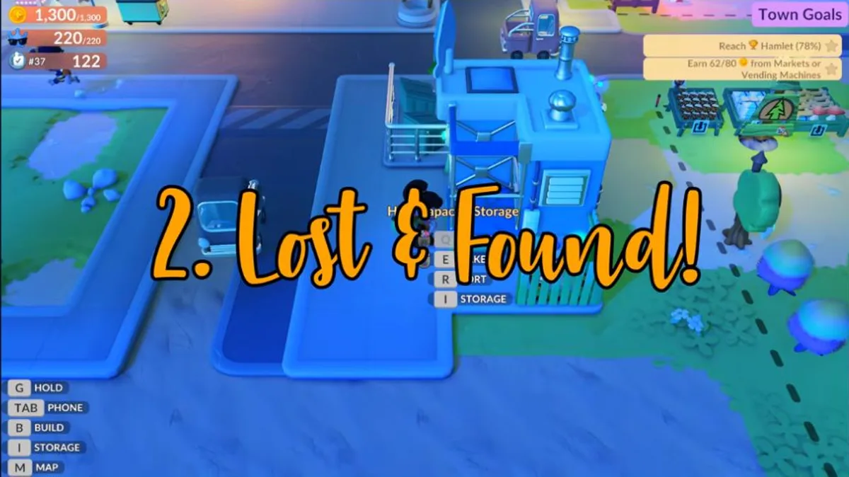 Lost & Foundの場所と回収期限｜落としたアイテムの取り戻し方のゲーム画面